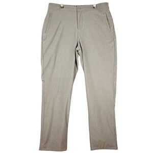 Stormpack Men’s Gray Fleece-Lined Softshell Pants – Sz L (Excellent Condition)